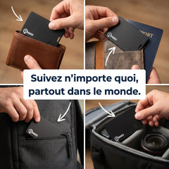 Application TRAKO qui localise le portefeuille en quelques secondes