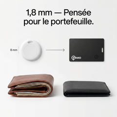 Pack de cartes TRAKO pour retrouver son portefeuille et ses affaires